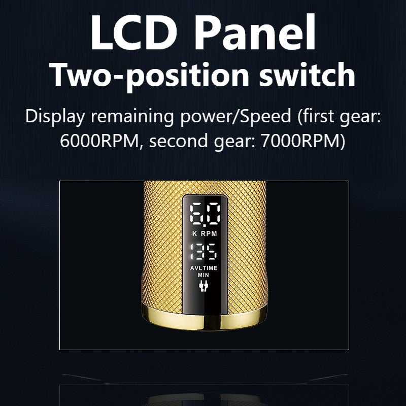 Original kemei km-5096 adjustable powerful 2-speed hair trimmer for men electric hair clipper professional beard haircut rechargeable