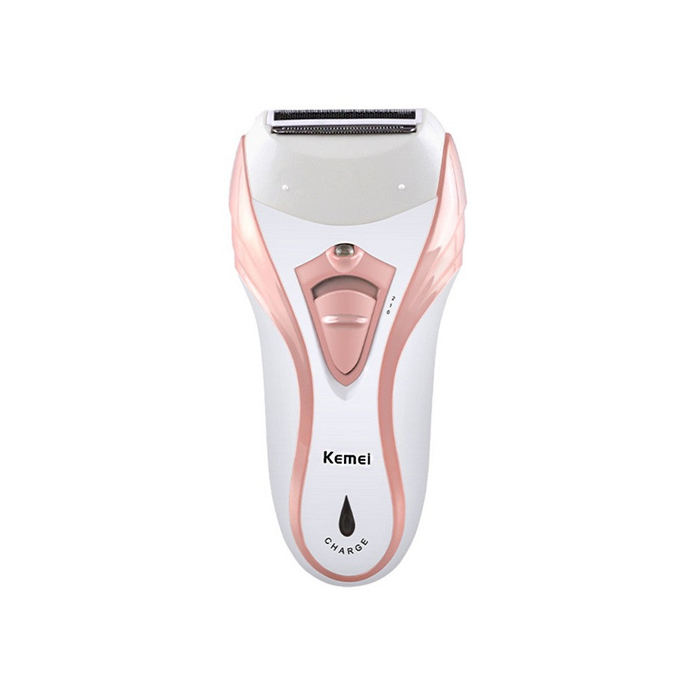 Kemei km-3010 Rechargeable Electric Epilator 3 In 1 Women Shaver Hair Removal Trimmer Bikini Depilatory Legs Body Foot File Pedicure
