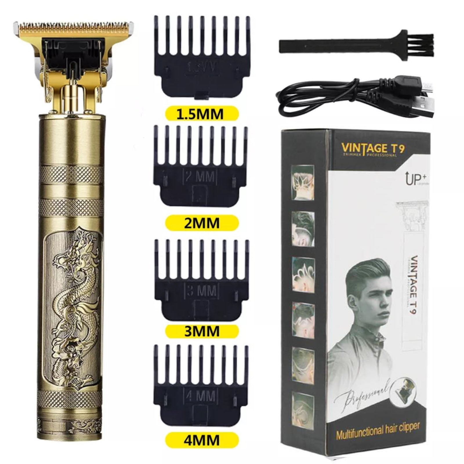 Vintage T9 Trimmer – Precision Grooming for Men in Pakistan | Free Shipping