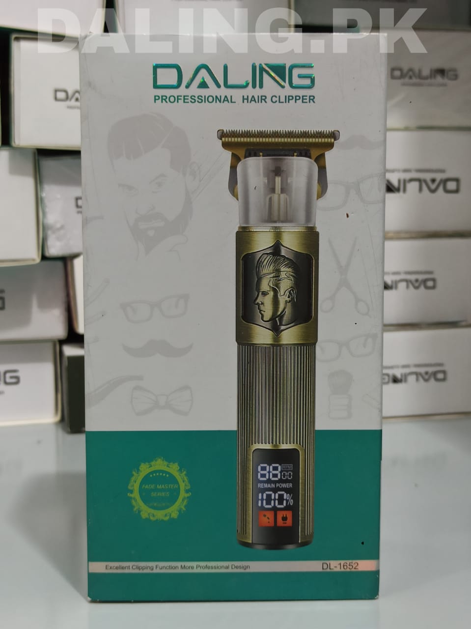 DL-1652 VINTAGE T9 HAIR TRIMMER POWER DISPLAY 3 RPM ADJUSTMENT